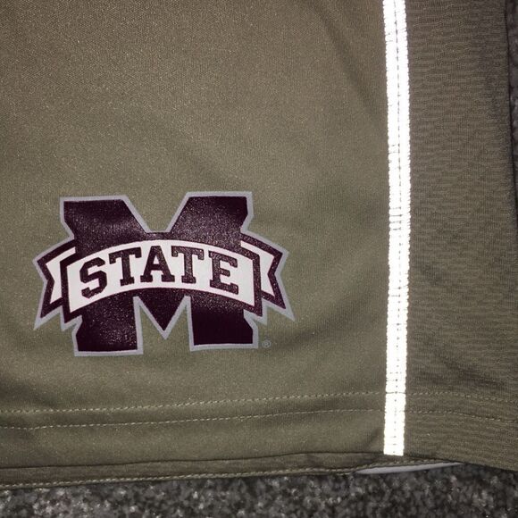 Mississippi State Bulldogs Adidas Climacool Reflective work out training shorts - Picture 3 of 5